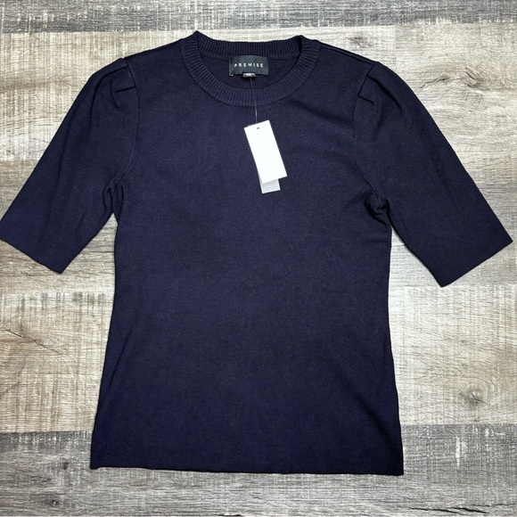 Premise-Women’s Puff Sleeve Pull Over Sweater, NWT - Picture 1 of 8